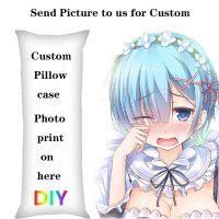 Customize DIY Anime Dakimakara 50x150cm Pillow Case Otake Bedding Hugging 3D Double Sided Body Pillow Home Decor