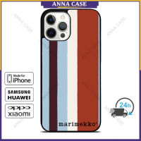 Marimekko 1212 กรณีโทรศัพท์มือถือ iPhone 14 Pro Max / iPhone 13 Pro Max / iPhone 12 Pro Max / Samsung Galaxy Note10 Plus / S22 Ultra ฝาครอบป้องกันการตก