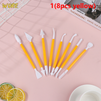 ?【Lowest price】WORE 8/14pcs Plastic Clay sculpting Set ชุด polyform sculpey สำหรับแบบจำลองพอลิเมอร์