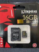 ของแท้ 100% Kingston SDCA10 Class 10 UHS-I micro SDHC With Adapter (SDCA10) - Black ประกันตลอดอายุ