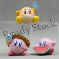 【hot sale】 ▩ B09 3Pcs/Set Takara Tomy Game Kirbys Dream Land Cartoon Kirby Q Version Mini Cake Decoration Cool Summer PVC Action Figures Model Dolls Toys Kids Gifts