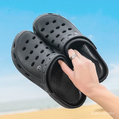 Slippers Summer Mens Extra Large Size Hole Shoes 49 Sandals Dual-Use 48 Non-Slip Breathable 47 Beach