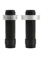 1X 130X Adjustable Zoom C mount Lens Magnification 25mm For HDMI VGA USB Video Microscope Camera 【ELEGANT】