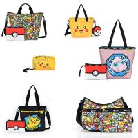 ♔ Lishibao new cute chubby style mini clutch bag handbag shoulder bag Messenger bag Pikachu collection