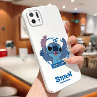 เคส Casing Ponsel สำหรับ OPPO A16 A16S A16E A16K A36 A76รวมทุกอย่างกรณีโทรศัพท์ฟิล์มการออกแบบตะเข็บการ์ตูนเปลือกแข็งเคสป้องกันทนแรงกระแทกกล้องคลุมทั้งหมด