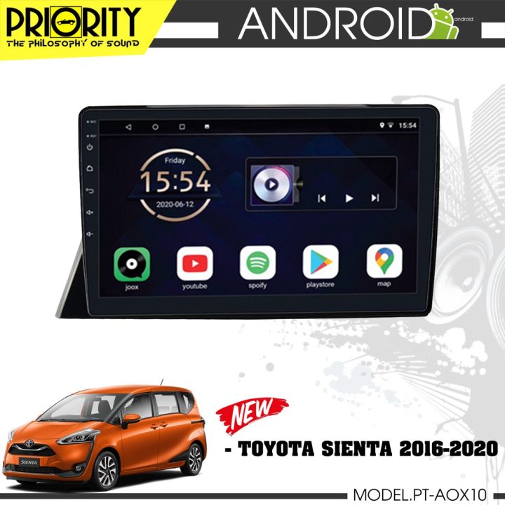 priority-pt-aox10-จอแอนดรอย10นิ้ว-ตรงรุ่นรถ-เชื่อมต่อwifi-ไมค์แยก-2-32-4core-revo-jazz-camry-city-vios-yaris-civic-altis