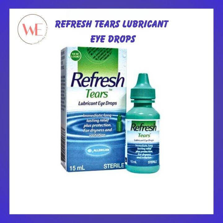 Refresh Tears Lubricant Eye Drops 15ml Lazada