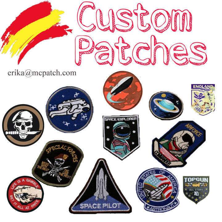 custom-embroidery-patches-personalized-design-iron-on-hook-and-loop-badge-woven-rubber-pvc-hats-bags-clothing-accessories-diy