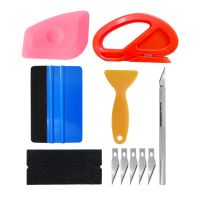 Car Film Wrap Tool Kit Vinyl Scraper Window Tint Tool Vehicle Glass Protective Film Squeegee for Car Sticker Auto Accessories