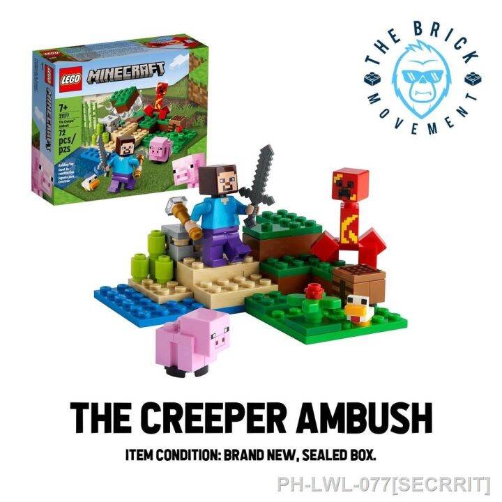 LEGO® MINECRAFT 21177 The Creeper Ambush Set | Lazada PH