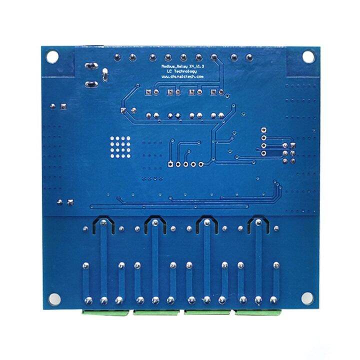 modbus-rtu-4-way-relay-module-7-24v-relay-module-switch-rs485-ttl-input-and-output-with-anti-reverse-protection