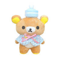 ญี่ปุ่นอะนิเมะการ์ตูน Rilakkuma ของเล่น Kawaii หมีแต่งตัวนุ่มยัดตุ๊กตาเด็กของขวัญ23เซนติเมตร