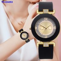 ⌚ The new female set auger silicone watch quartz students the spot