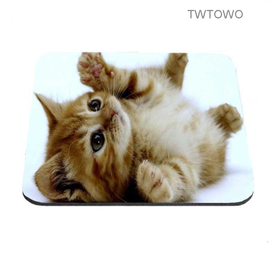 Top Selling Cool Animals Cats Rubber Gaming Mouse Pad Desk Mat Three Sizes for Chooce 18*22cm and 26*21cm