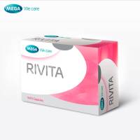 MEGA We care เมก้าวีแคร์ RIVITA (30 s ) ริวิต้า ผลิตภัณฑ์เสริมอาหาร 30 เม็ด