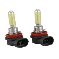 2x H11 55W 3000k Golden Yellow HID Halogen Light Fog Lamp Bulb Headlight