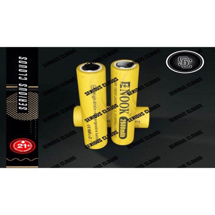 Enook Yellow 18650 - Legit 100♥ | Lazada PH