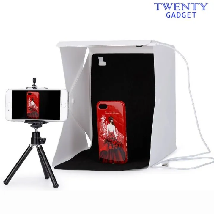40CM Dual Dimmable LED Mini Photo Studio With Portable LightBox Mini Photo Booth Mini Photo