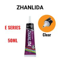 Zhanlida E 50ML Clear Contact DIY Adhesive Universal Repair Glue With Precision Applicator Tip Adhesives Tape