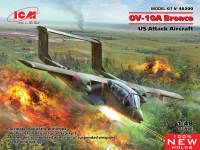 พลาสติก โมเดล ประกอบ  icm สเกล1/48 OV-10А Bronco