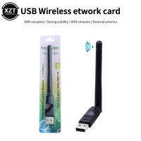 RTL8188การ์ดเครือข่ายไร้สาย450Mbps Mini USB WiFi Adapter LAN เครื่องรับสัญญาณ Wi-Fi Dongle เสาอากาศ802.11 Bgn สำหรับ PC Windows