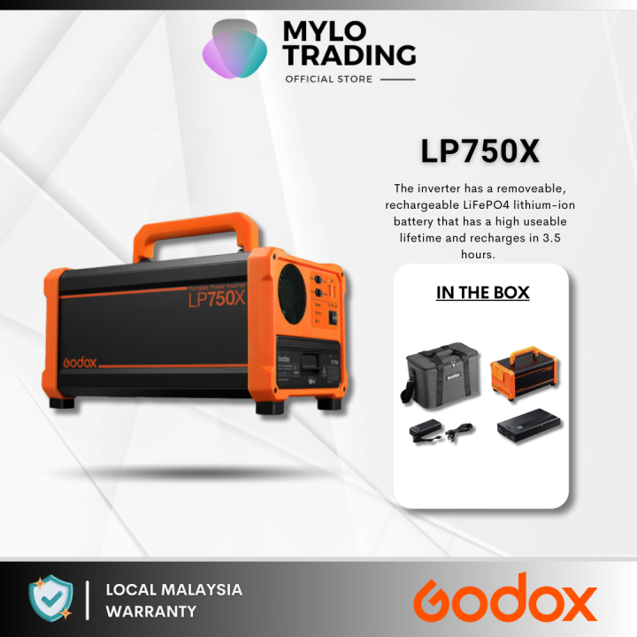 Godox LP750X Portable Power Inverter Lazada