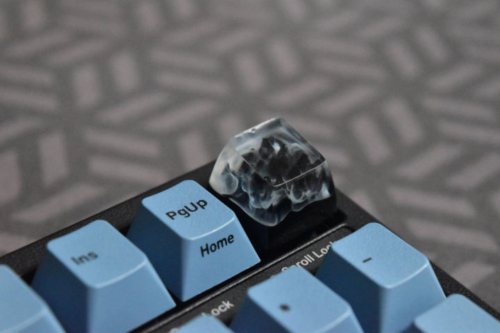 artisan-keycap-black-snow-mountain-งาน-handmade-งานฝีมือ-สวยงาม-พร้อมส่งในไทยครับ-ร้านจริงต้อง-babyshiw