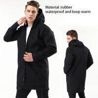 [COD] 2mm Diving Men 39;s Warm Leisure Sleeve Loose Coat Hoodie Jacket With Men