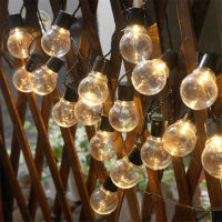 Hot 1020Leds 5ซม. Vintage Globe หลอดไฟ LED String ไฟแบตเตอรี่ดำเนินการวันหยุดคริสต์มาส Fairy ไฟในร่มกลางแจ้งแขวนไฟ