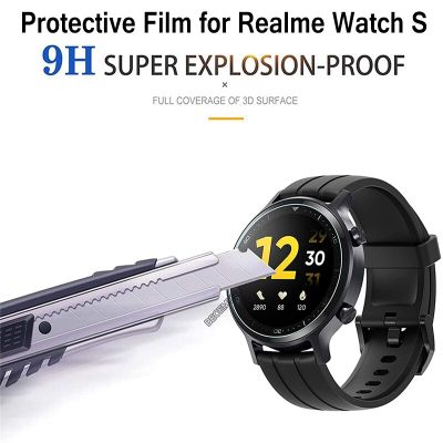 For Realme Watch S Smart Watch 2.5D 9H Screen Clear Full Coverage Protector film Anti-Scratch Protective Glass Films Accessories Screen Protectors
