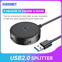 SARONEY usb high-speed 2.0 splitter ขยายสี่อินเทอร์เฟซ usb คอมพิวเตอร์โน้ตบุ๊กฮับ 3C0063