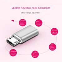 USB Type C Female To Micro USB Male Adapter Connector Type-C Micro USB Charger Adapter V8 Charging Data Transmission Converters