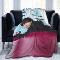 BTS JUNG KOOK Flannel Ultra-Soft Micro Fleece Blanket for Bed Couch Sofa Air Conditioning Blanket DW