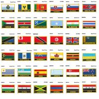 Flag Patches Venezuela Uganda Ukraine Uzbekistan Uruguay Spain Greece Singapore New Zealand Hungary Syria Jamaica Armenia Yemen Bar  Wine Tools