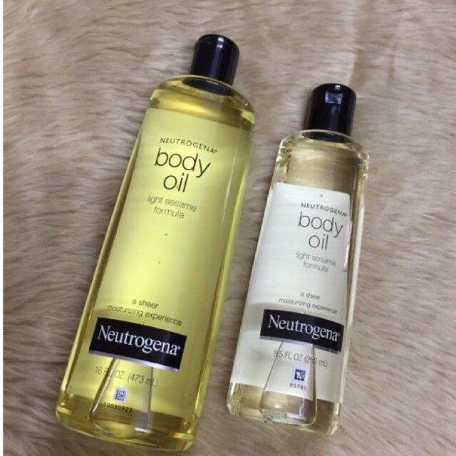 NEUTROGENA Body Oil light sesame formula Lazada PH