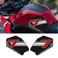 Side Tank Pad Sticker For Yamaha Tracer 7 Tracer7 2021 2022 Side Tank Pad Protection Knee Grip Mat Motorcycle Accessories