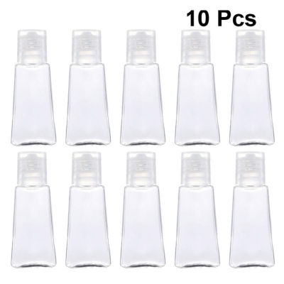 10pcs Refillable Bottle Bottles Gel Transparent Plastic 30ml Hand Empty