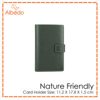 กระเป๋าใส่บัตร/ที่ใส่บัตร/กระเป๋าเก็บบัตร/สมุดเก็บบัตร ALBEDO CARD HOLDER รุ่น NATURE FRIENDLY - NF06579