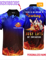 There Is No Crying In Bowling Custom Name Polo Shirt For Men &amp; Women PN1721