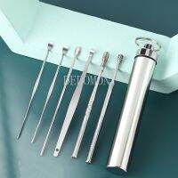 8/6pcs Ear Picking Set Earwax Collector Wax Removal Curette Cleaner Cleaning