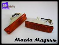 #ไฟหรี่กันชนคู่หน้าซ้าย-ขวา สีส้ม มาสด้าแม็กนั่ม / MAZDA MAGNUM B220-2500 Front Bumber Lamp LH&amp;RH