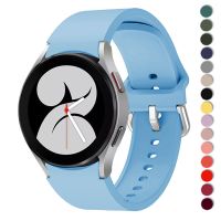 Strap For Samsung Galaxy Watch 4 40mm 44mm smartwatch Silicone Ridge Sport correa Bracelet Galaxy Watch 4 classic 42mm 46mm band