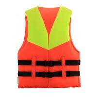 Children Life Jacket Vest Orange Foam Swimming Boating Jacket Fishing Drifting Skiing Buoyancy Aid Lifesaving Vest 4-10 years  Life Jackets