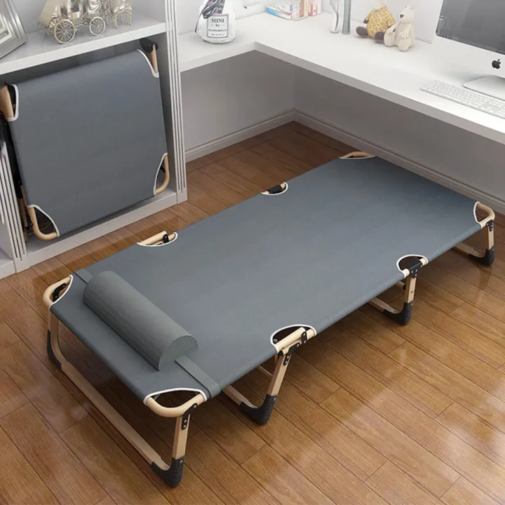 Outdoor folding bed Portable bed Folding bed Nap nap bed Single escort ...