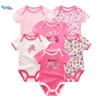 top●Kiddiezoom 6 pieces baby romper fashion clothes newborn clothes