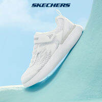 Skechers สเก็ตเชอร์ส รองเท้า เด็กผู้ชาย GOrun 400 V2 Shoes - 405103L-WHT