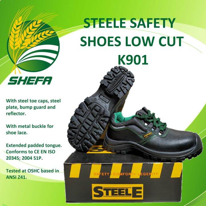 STEELE Safety Shoes Low Cut K901 size 9" (43) Lazada PH