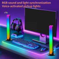 ไฟ Rgb Led ระบบสัมผัสเสียงแบบอัปเกรดสำหรับเล่นเกมรถเพลงบรรยากาศรถ N2k3จังหวะทีวีสีแปลกใหม่