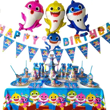 Shop Baby Birthday Decoration Baby Shark online - Dec 2023