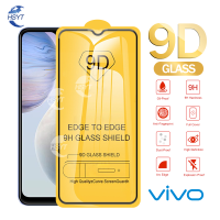 กระจกนิรภัยสำหรับ VIVO Y35 Y02A Y02 Y16 Y15a Y22 Y22s Y15c Y02s Y30 Y33s Y33T Y52 Y15 Y72 Y76 Y20s Y30 Y15s Y20 Y21s Y21 Y77 Y73 Y21T Y02i Y31 Y12 Y12s Y17 Y50 5กรัมฟิล์มปกป้องหน้าจอครอบคลุมเต็มตัวหน้าจอผ้าไหม9D